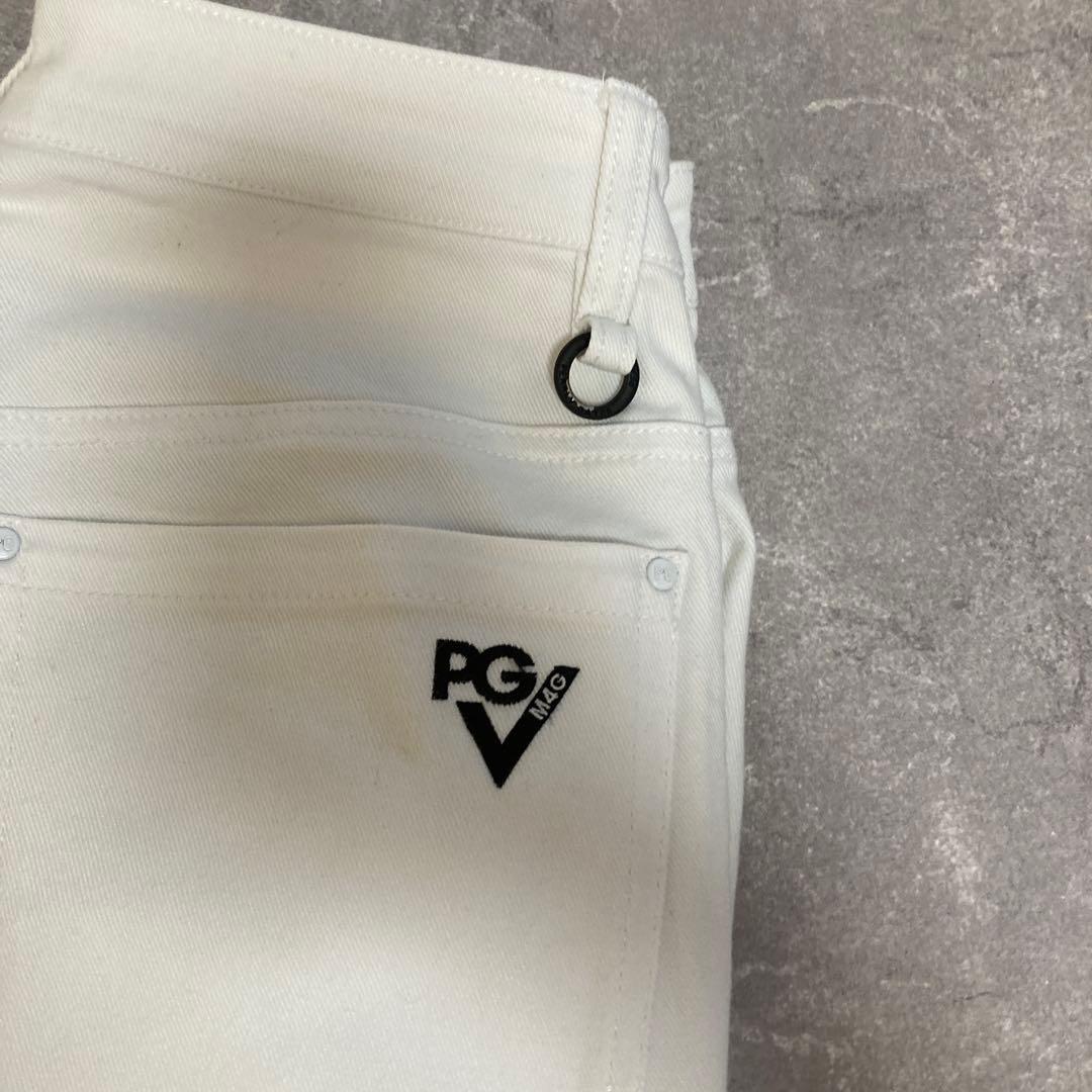 PEARLY GATES ゴルフパンツ　ストレッチ　ホワイトパンツ　サイズ3
