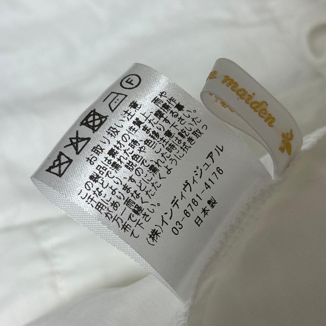 コットンフリルペチコート　オフホワイト　スモールサイズ　ヴィクトリアンメイデン