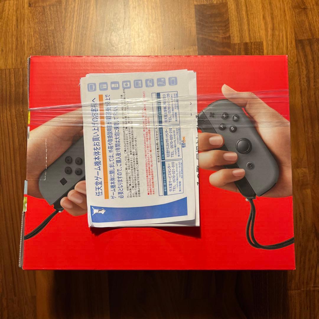 未使用 Nintendo Switch グレー 本体