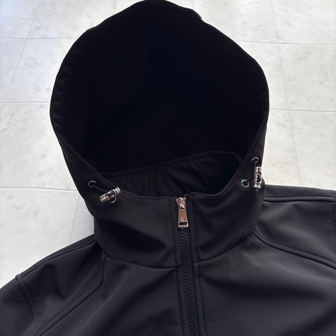 ローレンラルフローレン 洗える フーデットコート ブルゾン 黒 ブラック M