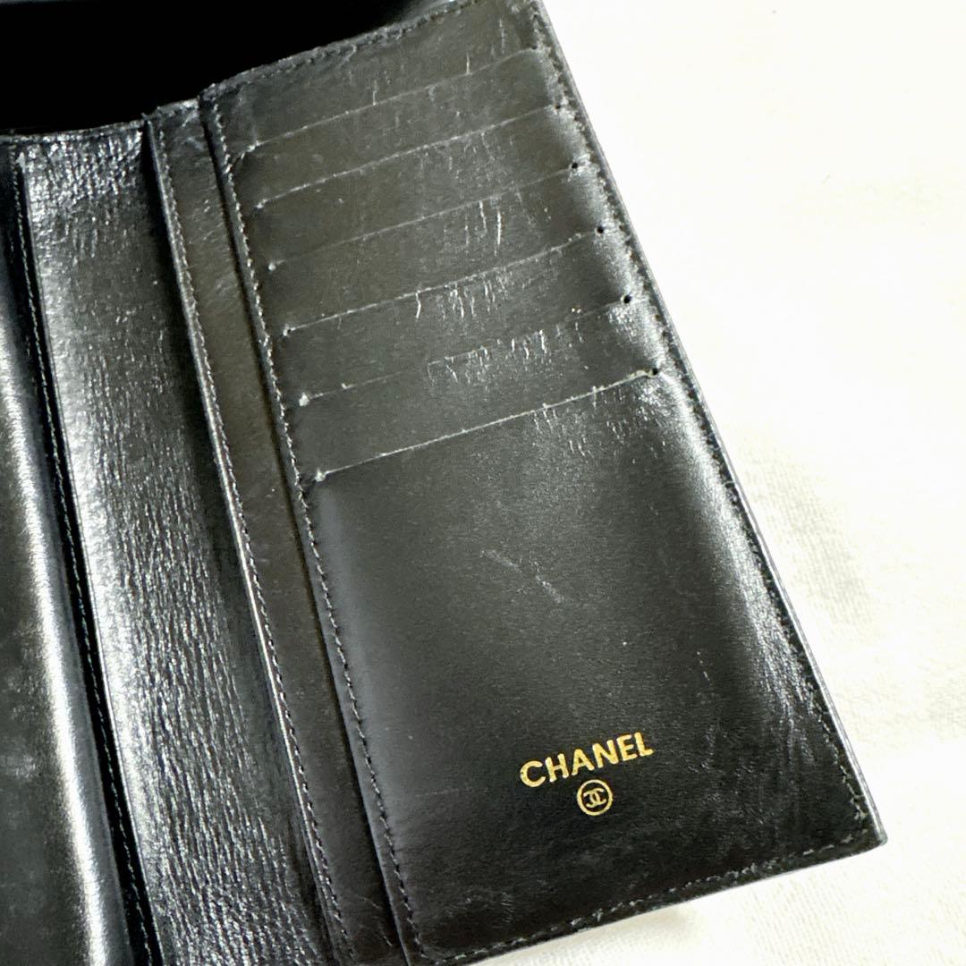t*i様 た*ち様 CHANEL シャネル キャビアスキン レザー 長財布 二つ
