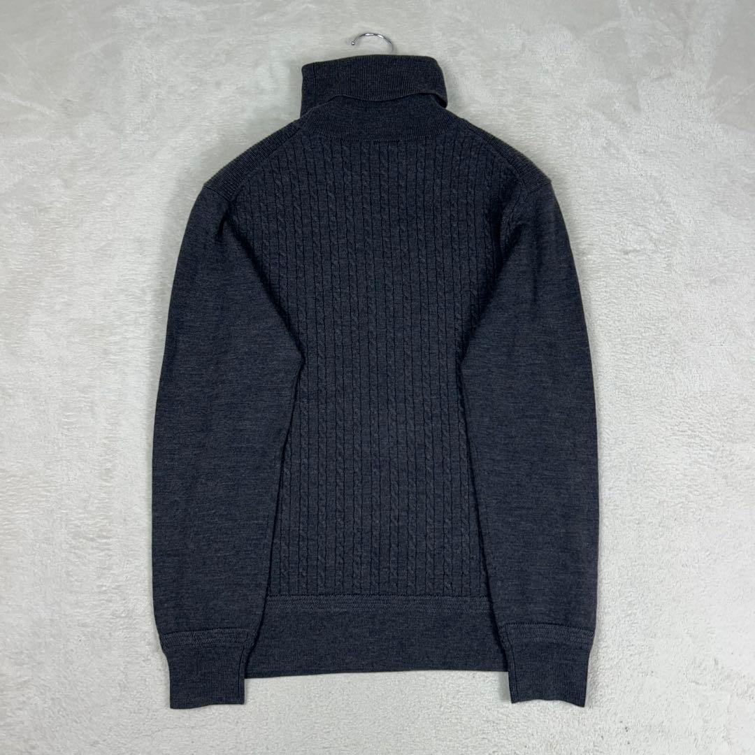 2023AW☆1piu1uguale3 turtle neck black IV