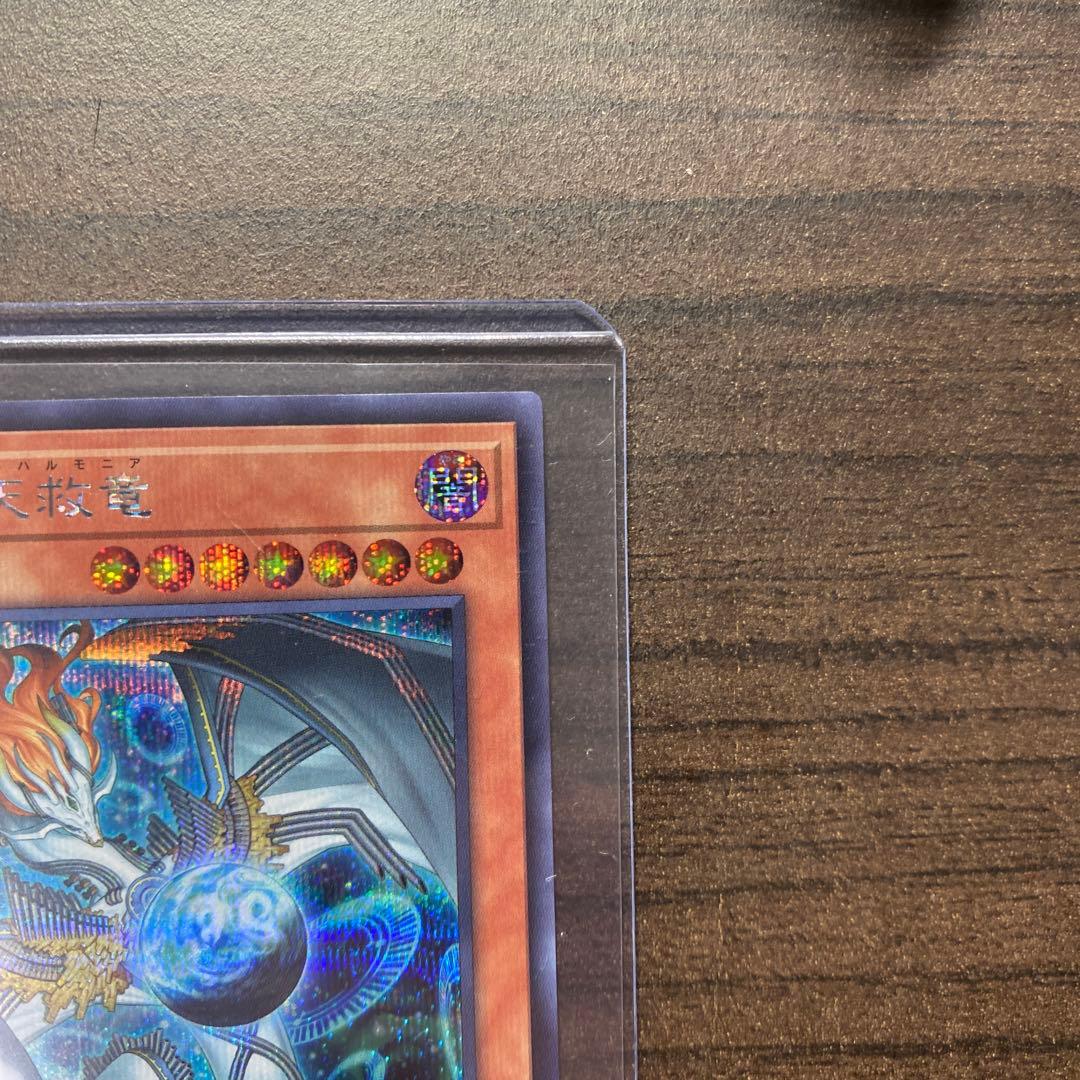 遊戯王 調和ノ天救竜 ハルモニア シークレット 1枚