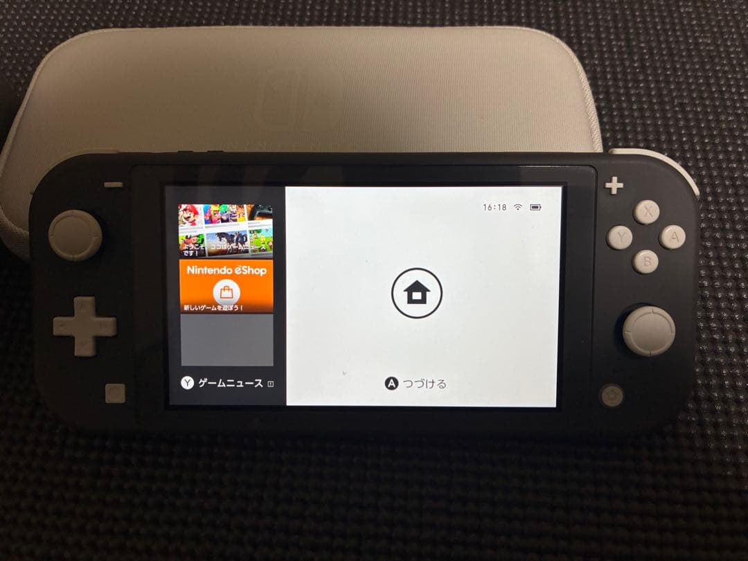 Nintendo Switch Lite グレー 本体　箱・純正ケース付き