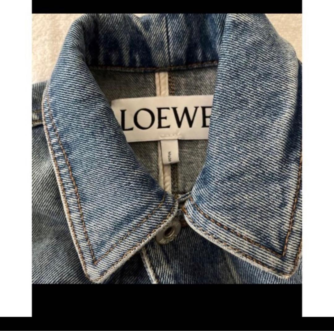 ロエベ　パッチワーク　ジージャン