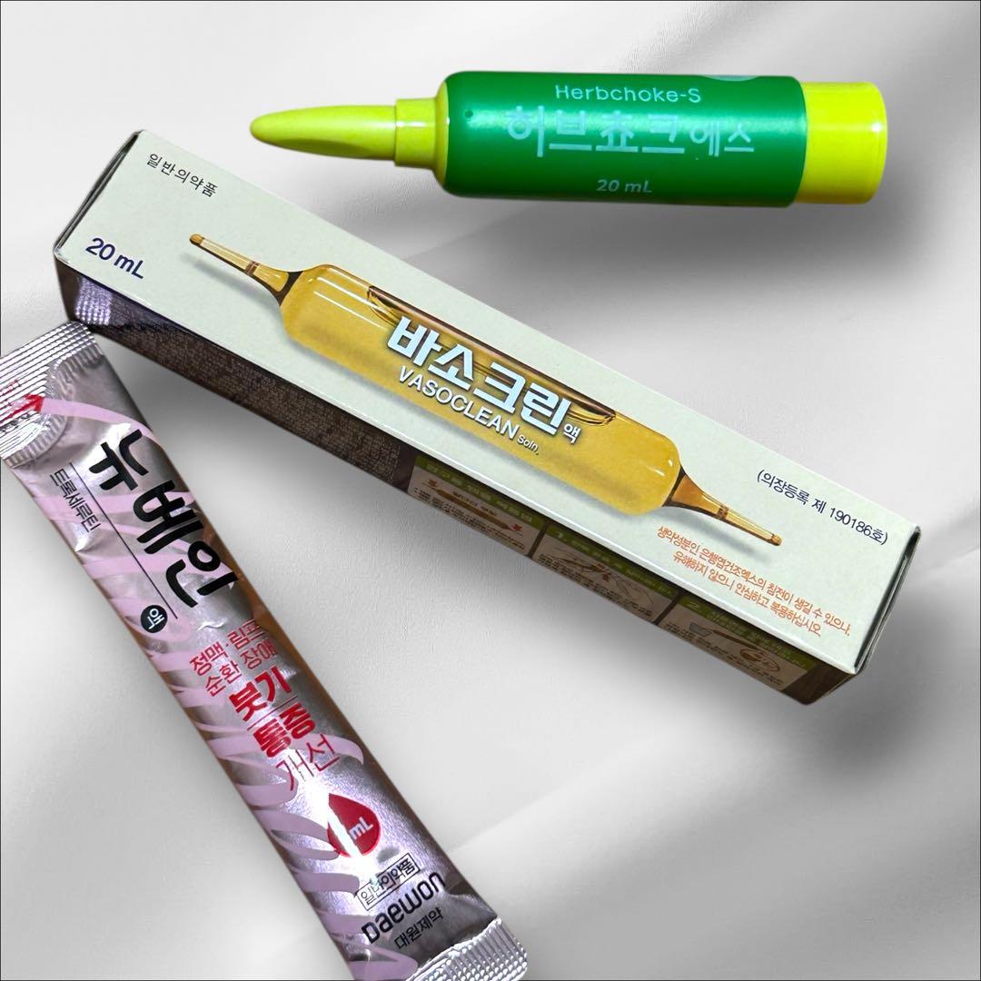 韓国　人気　むくみ取り　むくみケア　ダウンタイム　3点セット×6