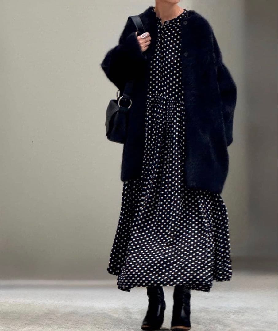 BEARDSLEY ファーニットコート　タグ付き新品