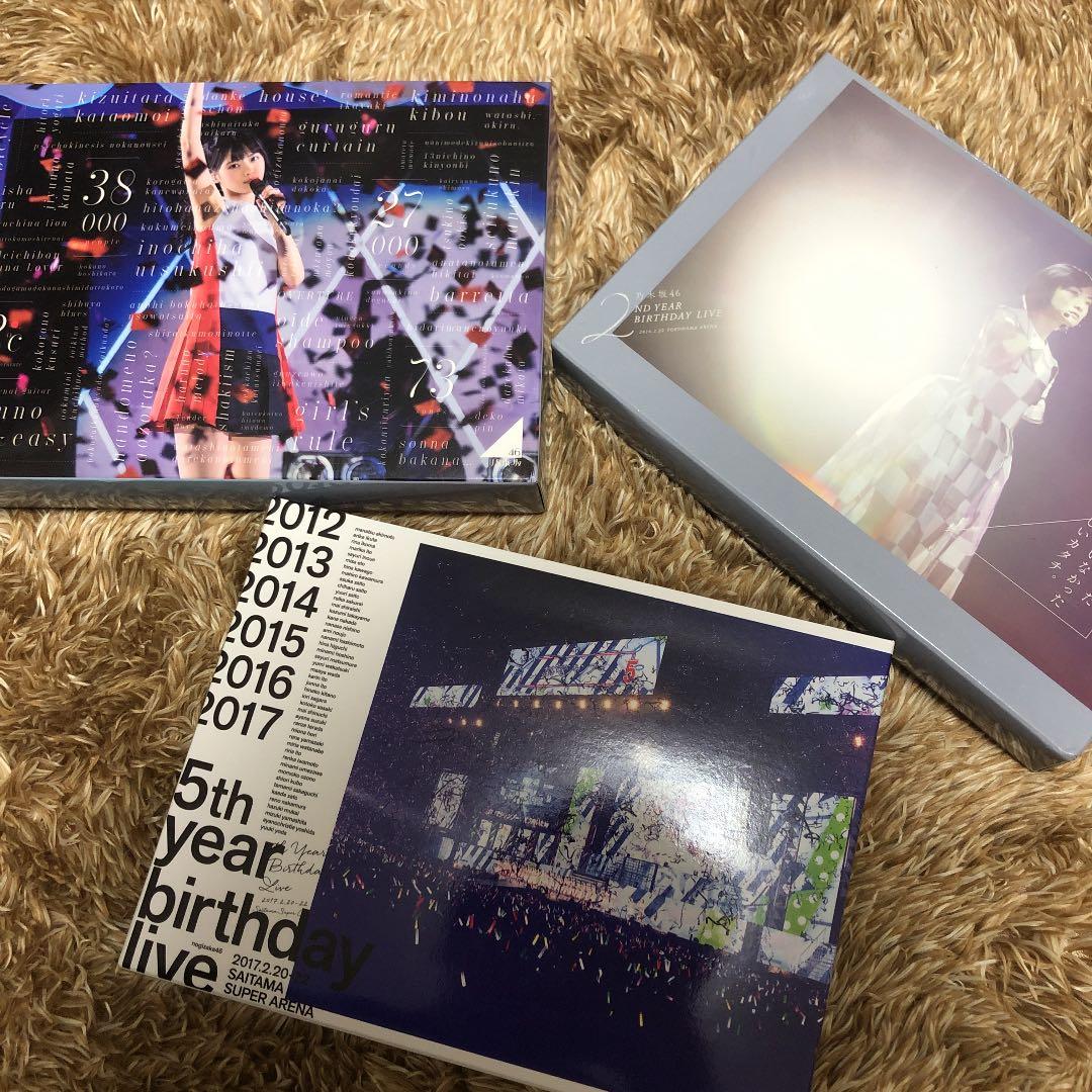 乃木坂46/5th/3rd/2nd/YEAR BIRTHDAY LIVE