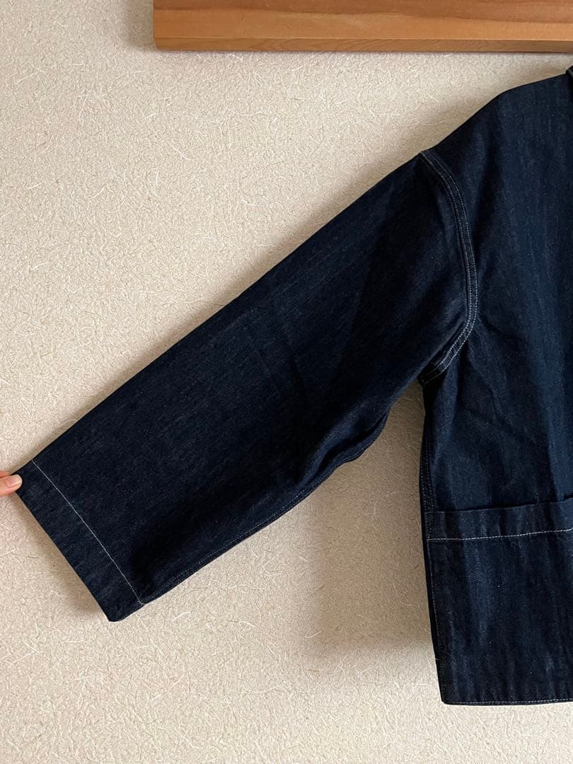 “ソラモナポッシェ”9OZデニムプリズナージャケットアウター・ONE WASH