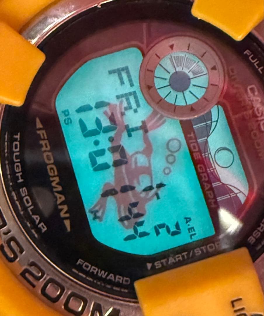 G-SHOCK フロッグマン　イエロー