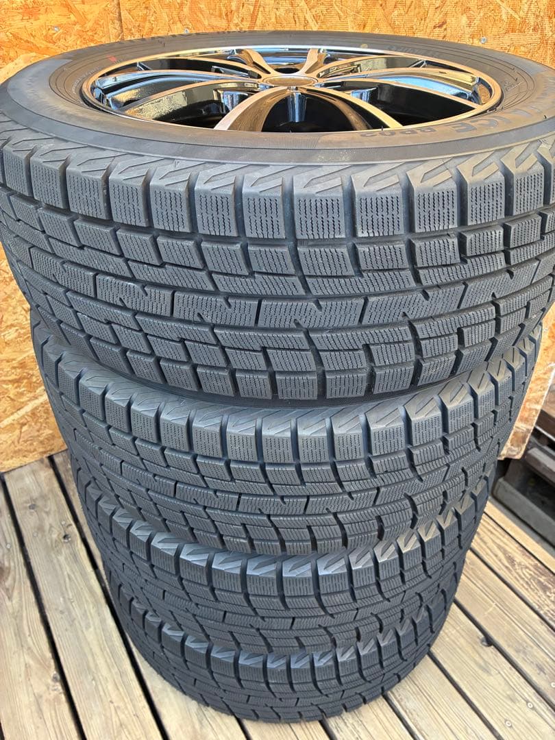 0721 スタッドレスPRACTIVA ICE BP02 ヨコハマ　ホイール付