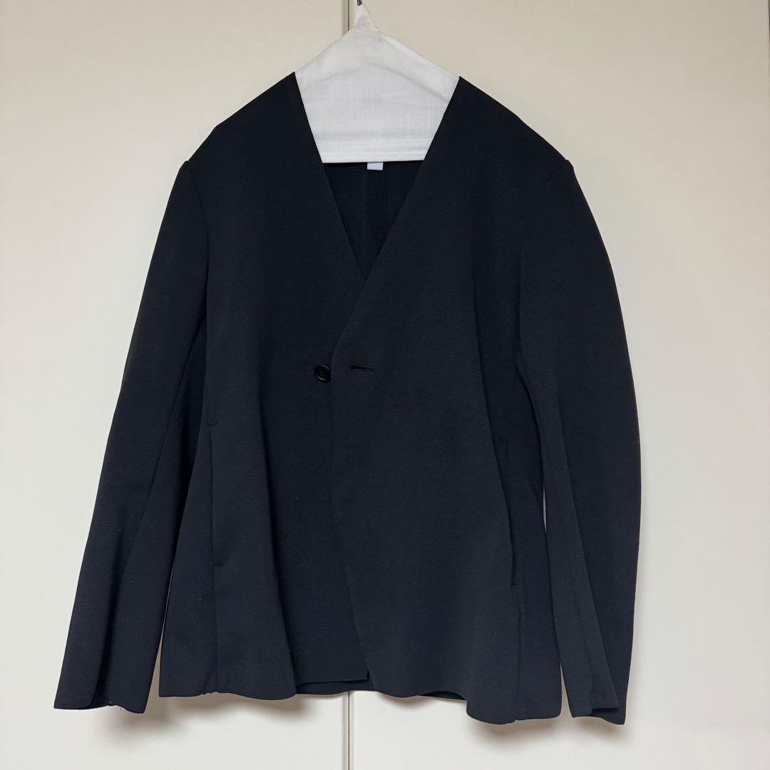 ジャケット・アウター CFCL MILAN RIB COLLARLESS JACKET 3