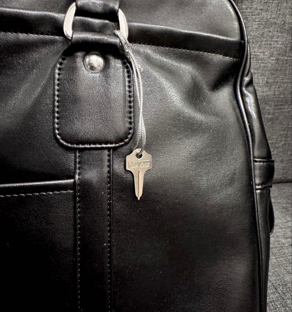 コムデギャルソン 青山バッグ ハンドバッグ 合成皮革 黒 OL-K 205