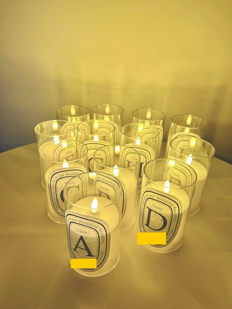 LEDキャンドル12個セット