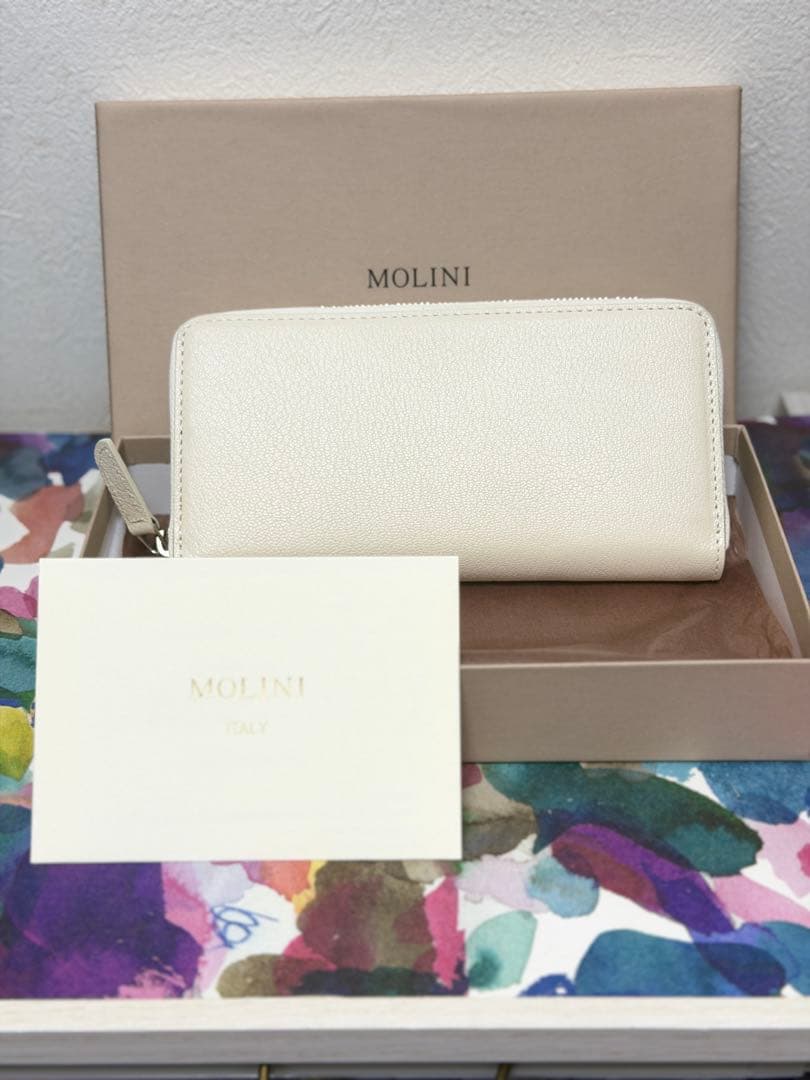 MOLINI モリーニ　長財布　オフホワイト