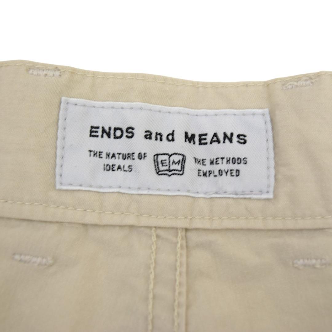 エンズアンドミーンズ ENDS AND MEANS ファティーグカーゴパンツ