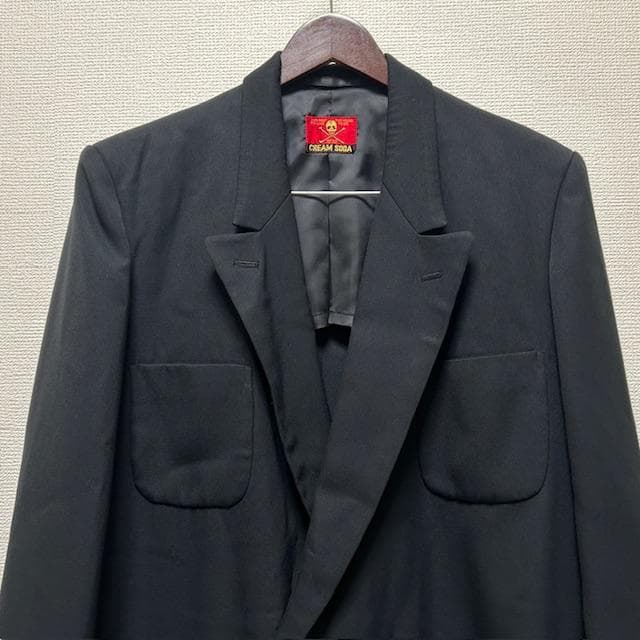 CREAM SODA クリームソーダ テーラードジャケット ブラック L