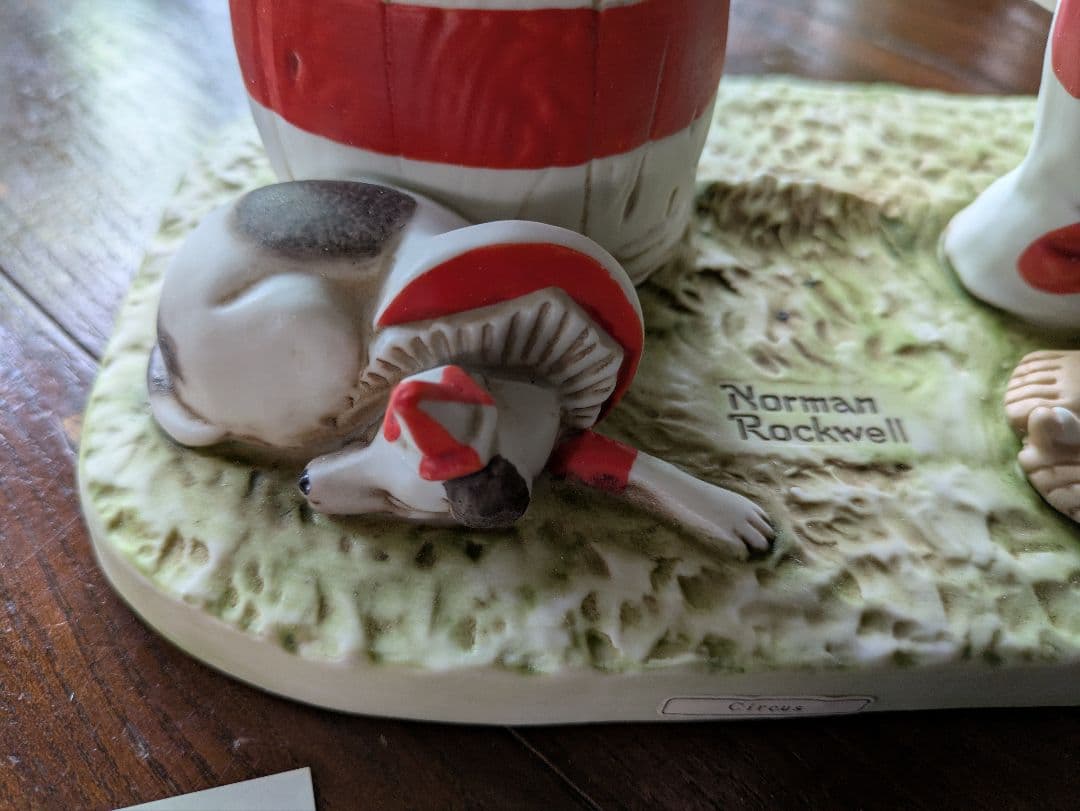 入手困難！1000体限定 サーカス ノーマンロックウェル イブニングポスト 箱付