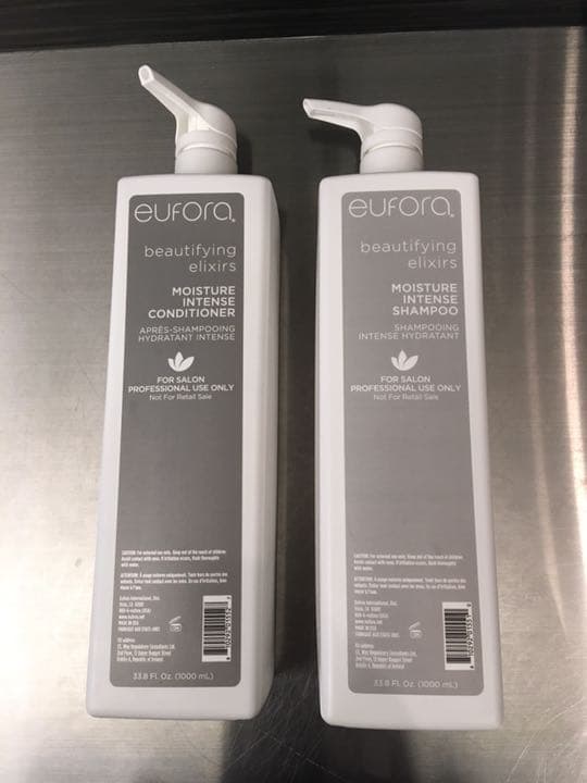 ユフォラ　eufora モイスチャーインテンスシャンプー　コンディショナー１Ｌ