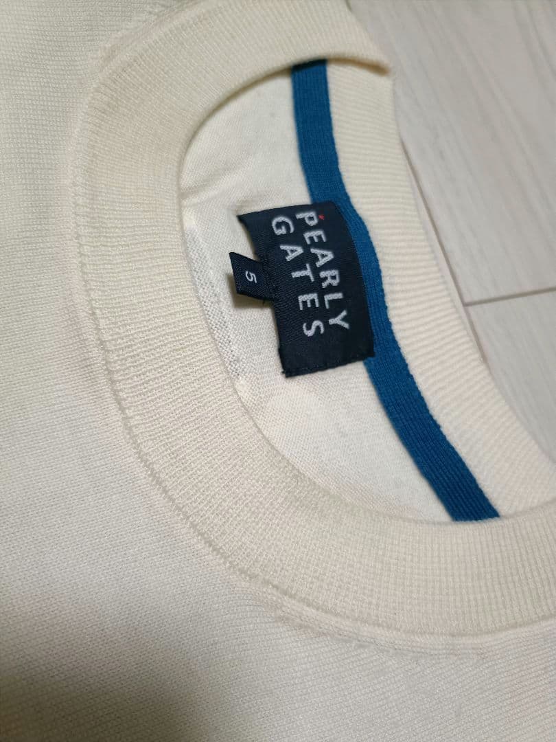 パーリーゲイツ☆メンズ長袖ニット☆サイズ５(Ｌ)