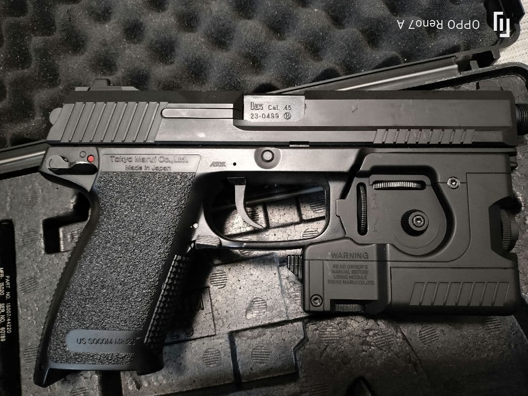 東京マルイ SOCOM Mk23 ガスガン LEDライト