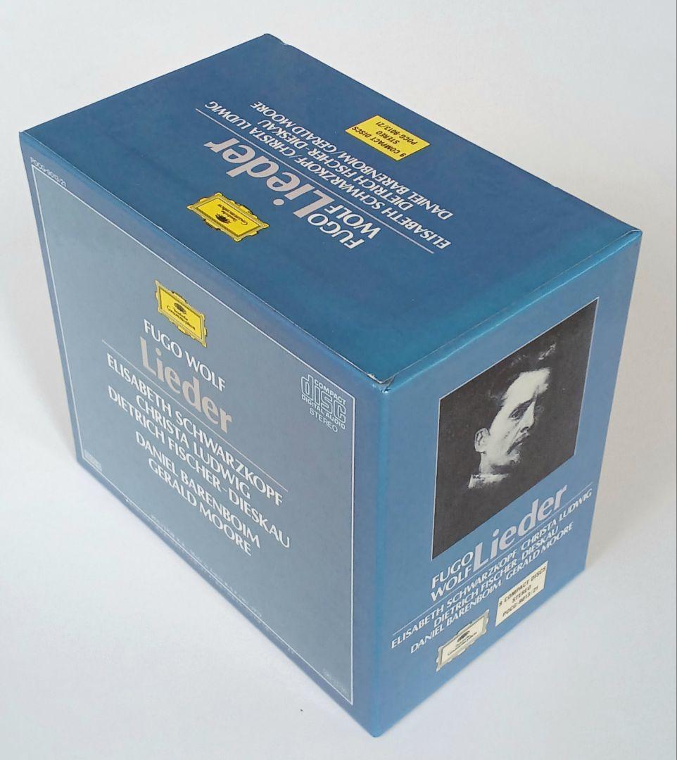 ヴォルフ「歌曲集」（9枚組CD）ディースカウ（バリトン）他