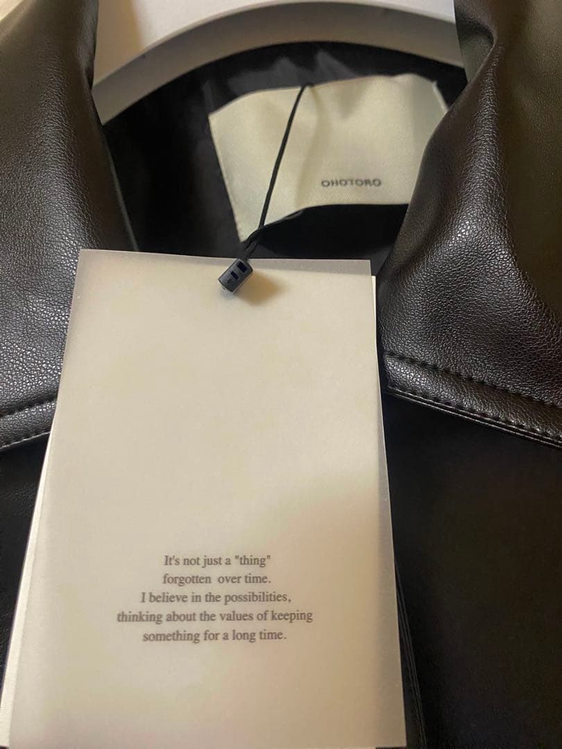 【新品】OHOTORO Horizon Leather Jacket