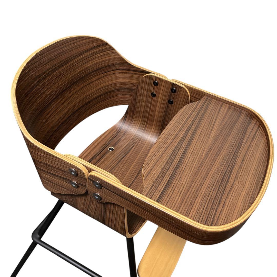 美品 カトージ KATOJI コージー ベビーチェア 木製 ハイチェア