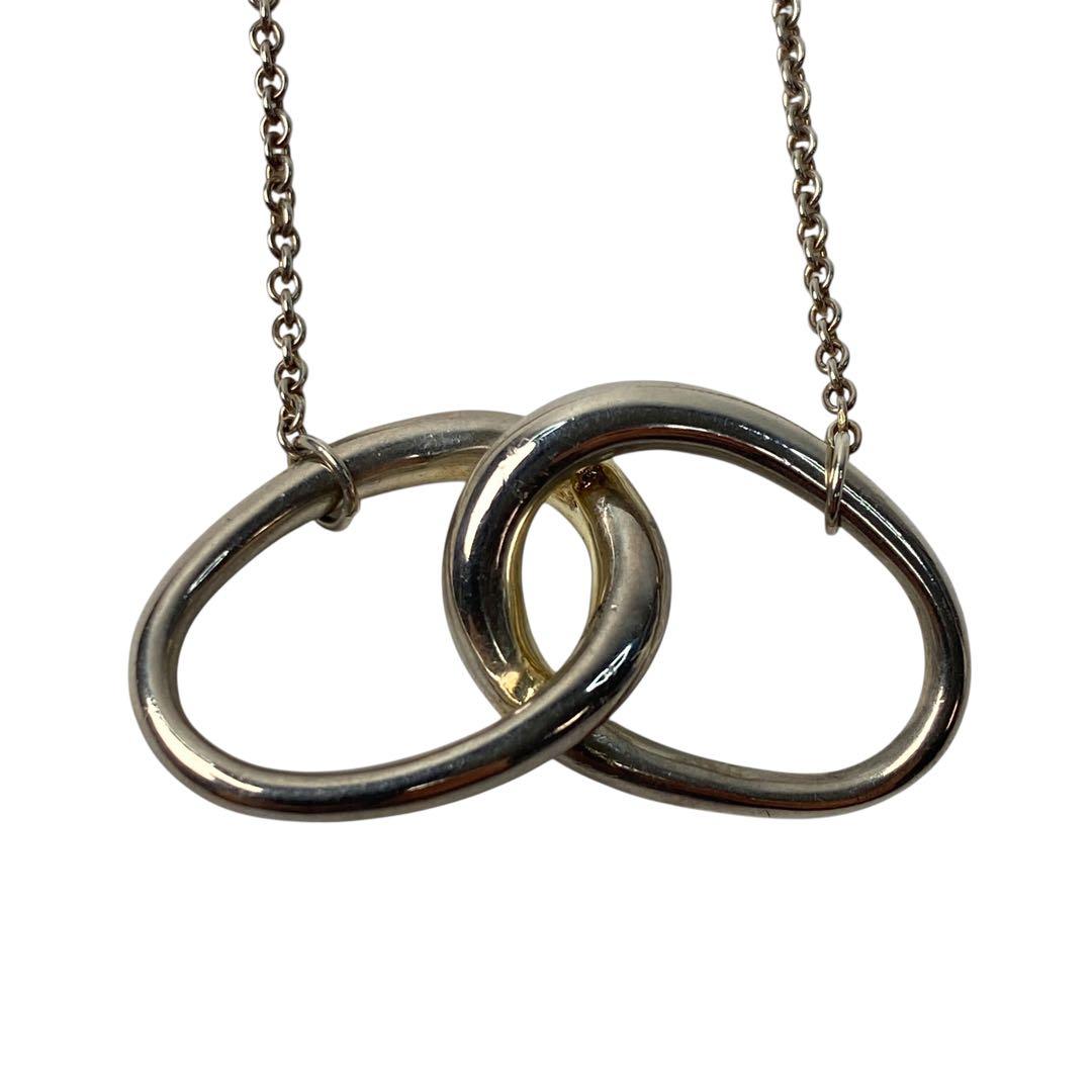 ティファニー Tiffany ダブルループ ネックレス SV925