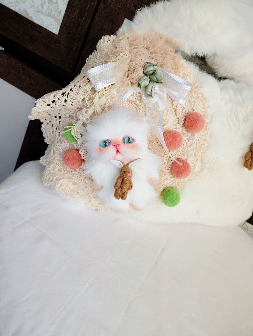 ベビー猫ちゃんのファーバッグ❤エキゾチック❤子猫ちゃん❤