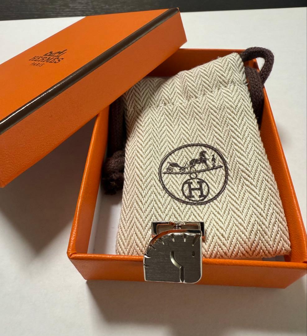 エルメス ネクタイピン 馬の頭デザイン　片方