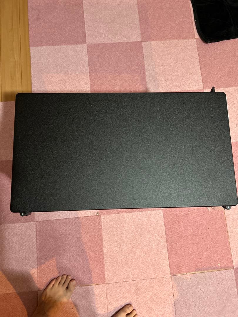 Bauhutte キャスター付きパソコンスタンド ブラック