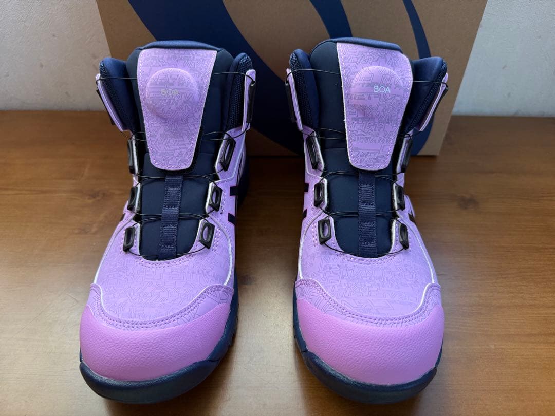 ウィンジョブ　CP304 BOA ラベンダーグロー×ピーコート27.0cm