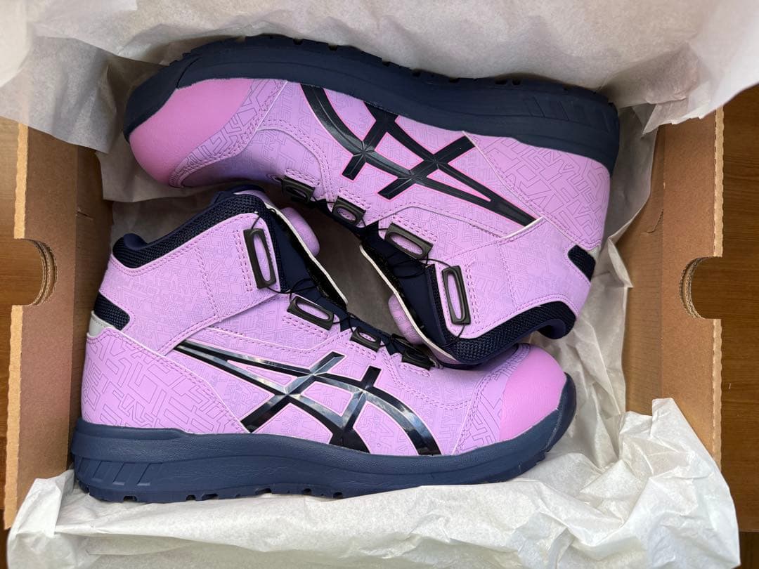 ウィンジョブ　CP304 BOA ラベンダーグロー×ピーコート27.0cm