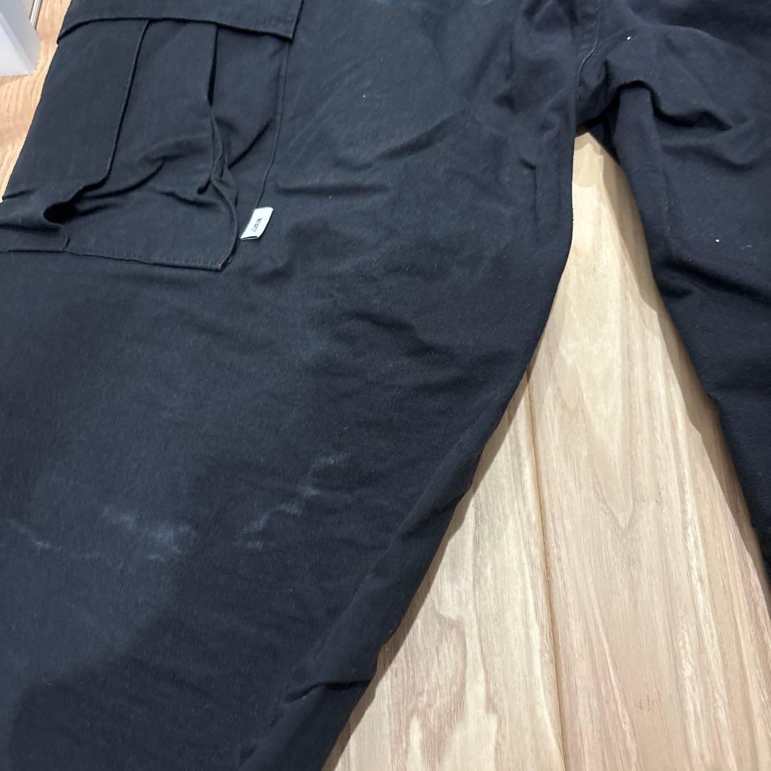 WTAPS ブラック カーゴパンツ X01