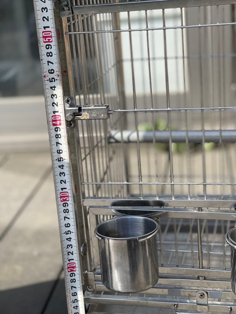 ステンレス製鳥用ケージ