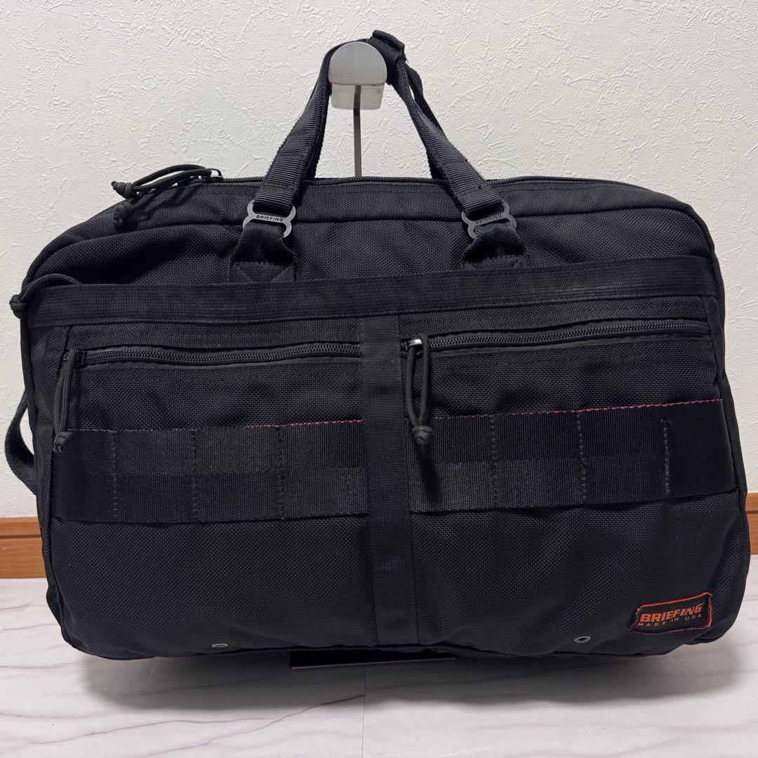 保存袋付✨ブリーフィング C3ライナー 3wayビジネスバッグ リュック PC黒