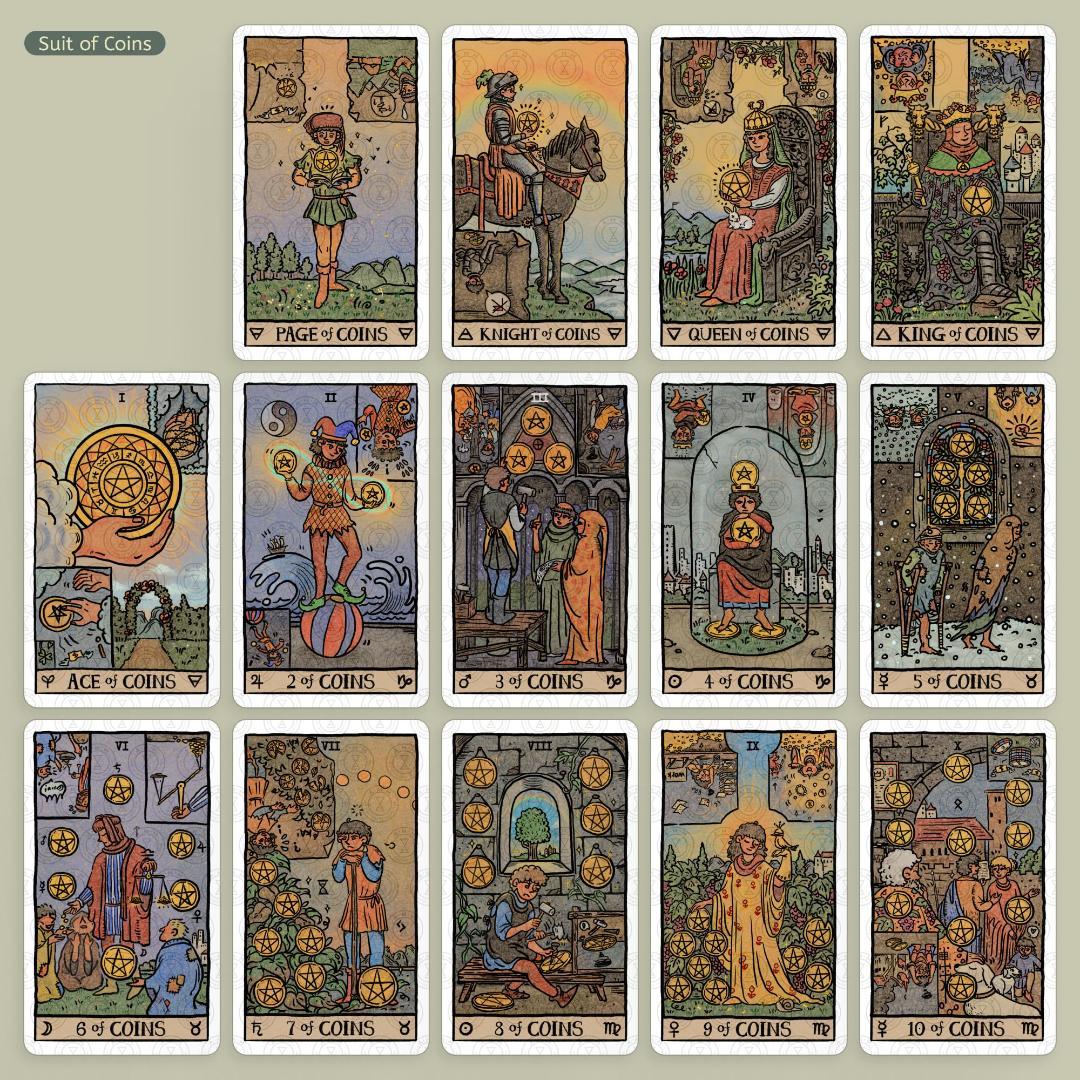 【正規品タロットカード】神秘的✨アカシックレコード×シンボルの多次元的なカード