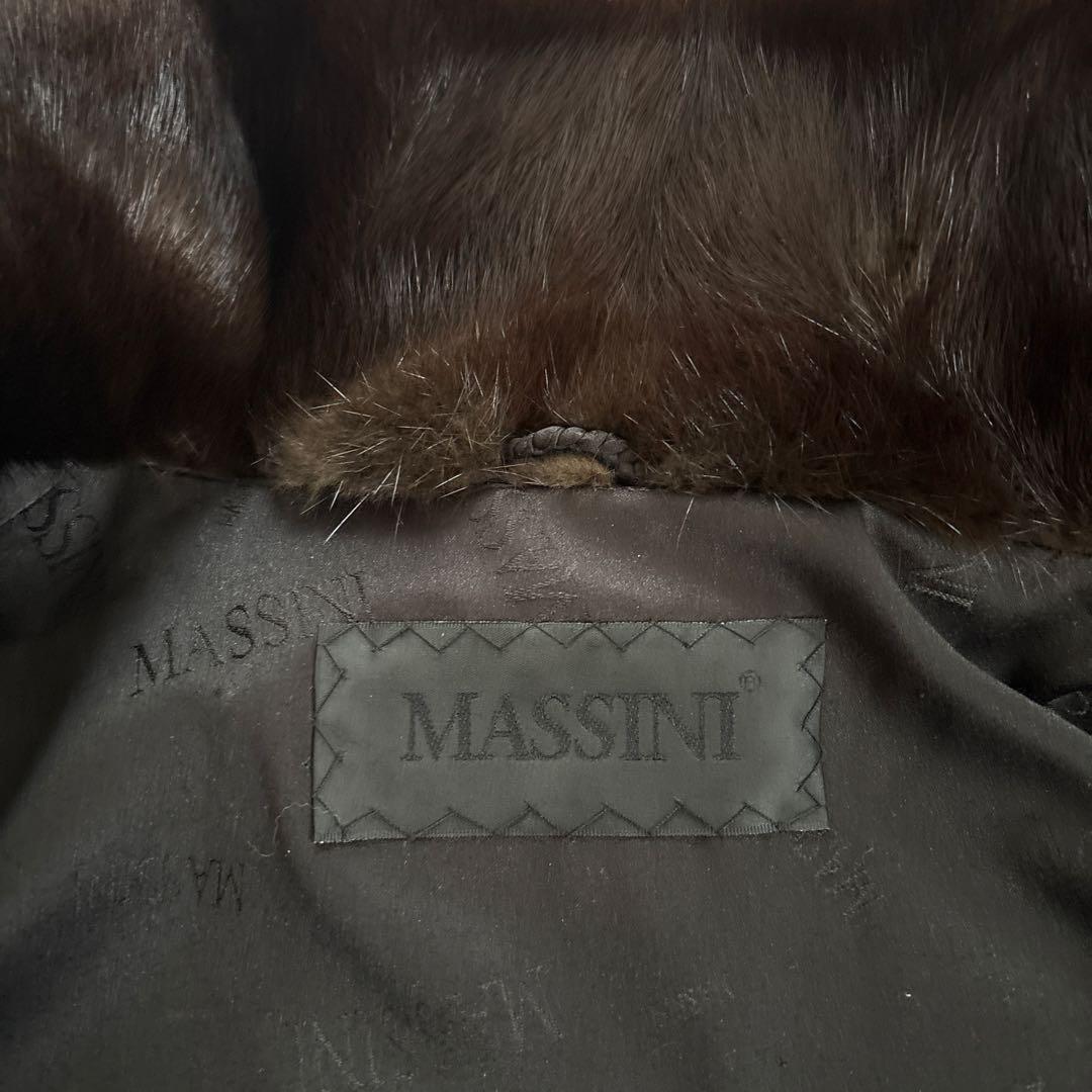 【新品 未使用品】MASSINI ☆ ミンク×ビーバー　ファージャケット 42
