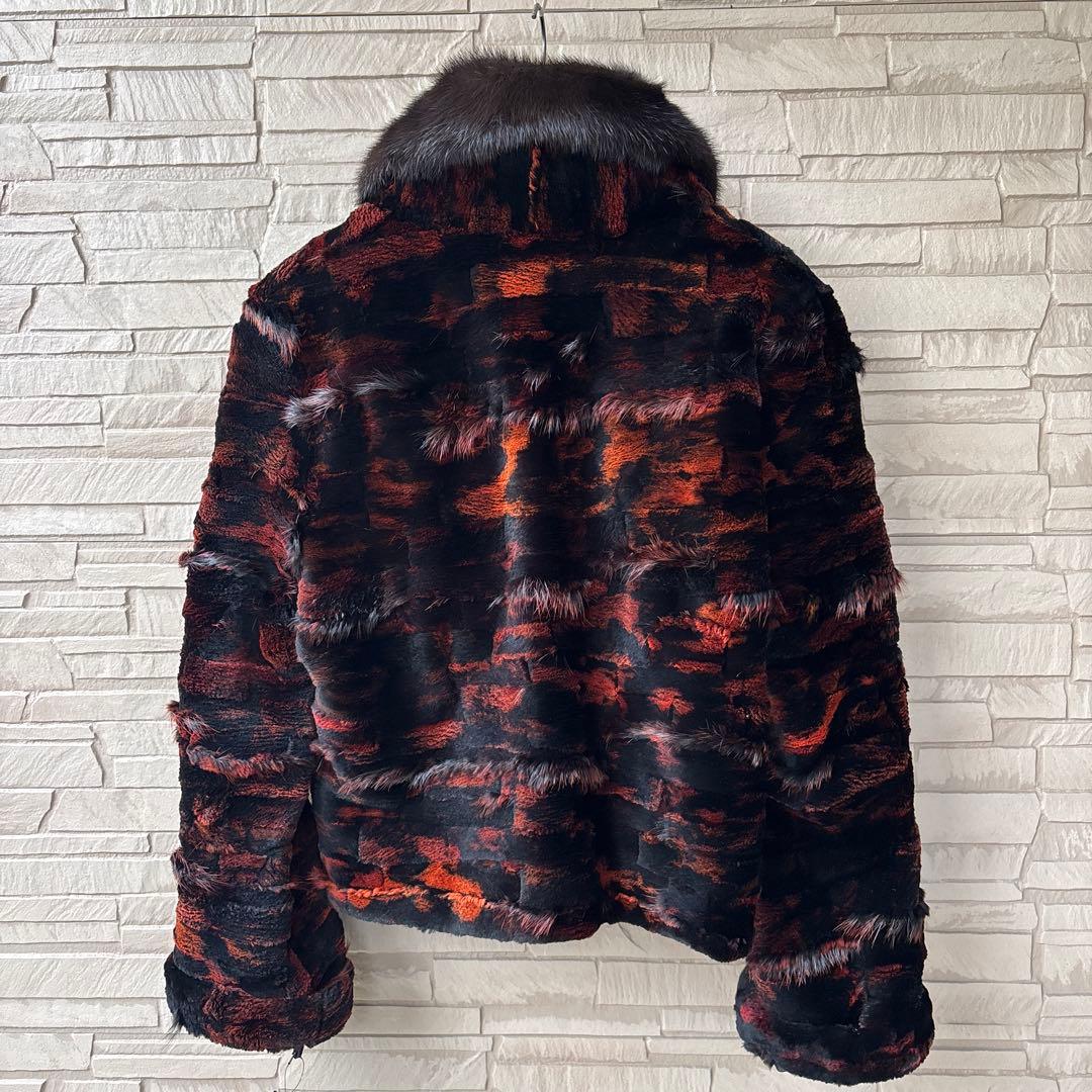 【新品 未使用品】MASSINI ☆ ミンク×ビーバー　ファージャケット 42