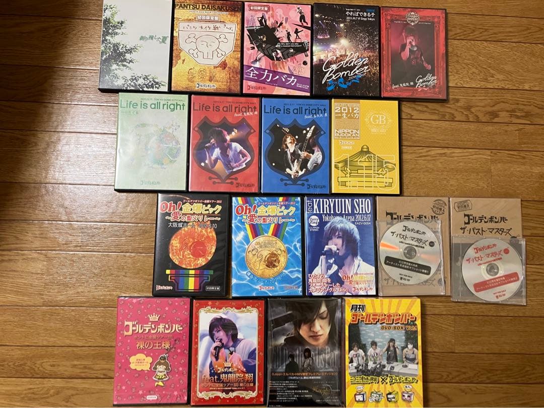 ゴールデンボンバーDVDまとめ売り23枚 新品あり 金爆