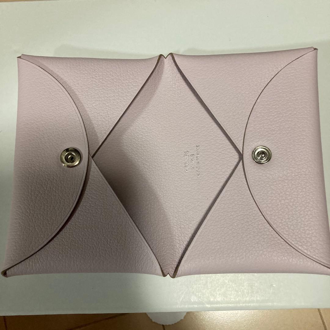 ⭐︎最終値下げ⭐︎新品・未使用エルメス カードケース カルヴィ モーヴペール