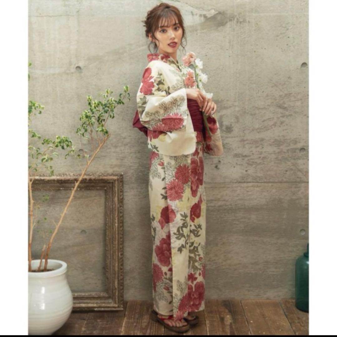 ディータ 浴衣 夏の牡丹重ね