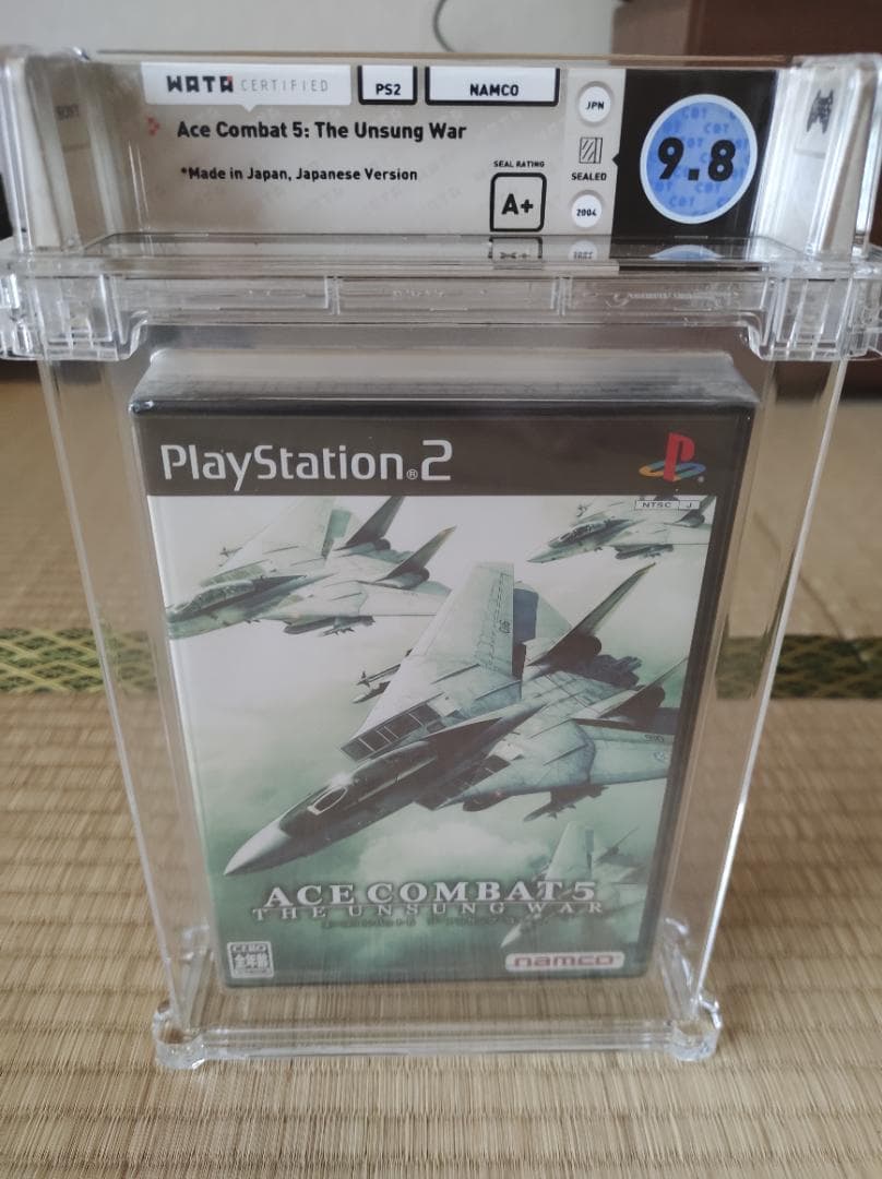 未開封新品 エースコンバット5 Ace Combat 5  WATA 9.8