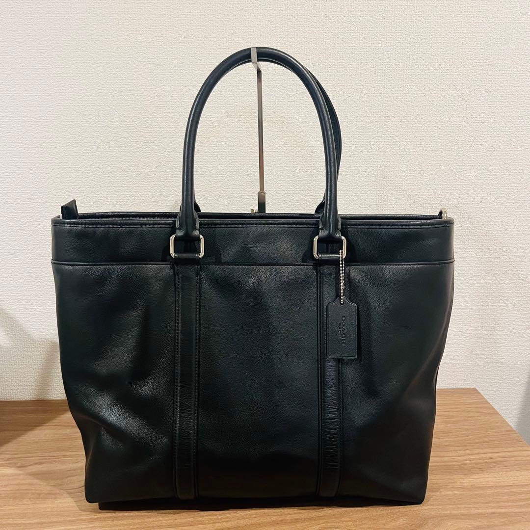 【美品】 COACH メトロポリタン ビジネスバッグ トート 2way