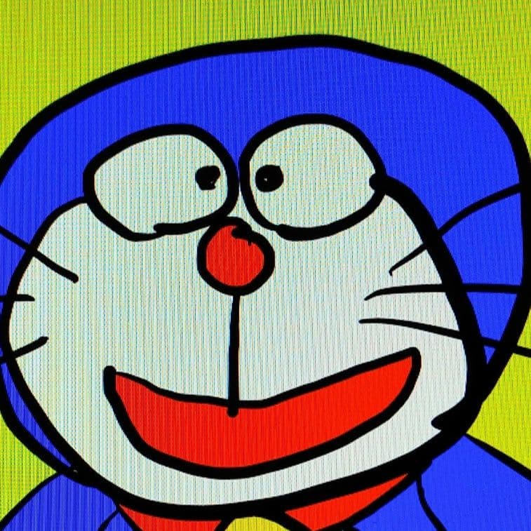 ドラえもん 手描きアート