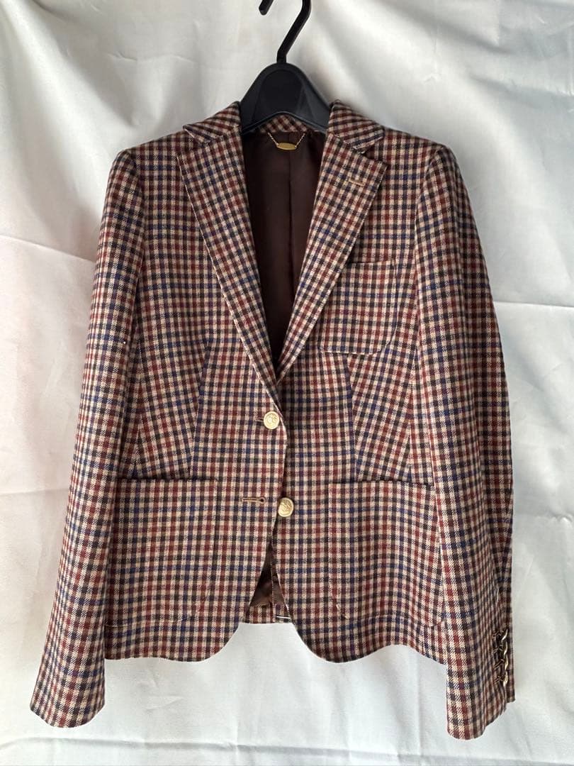 【kazu-miさま専用】ニューヨーカー メランジチェックセットアップ11号/9