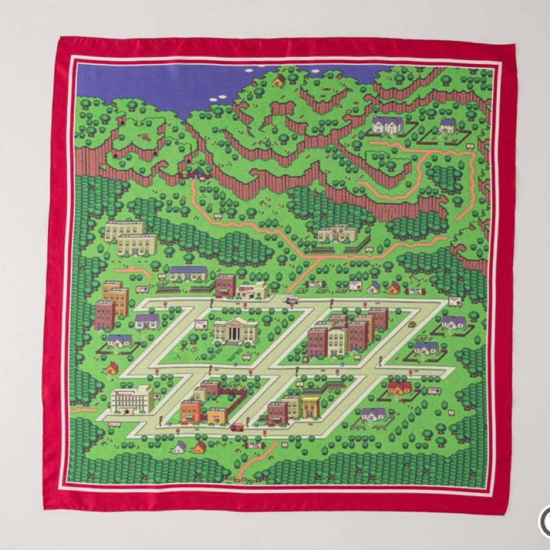 【新品未使用】　MOTHER2 オネット シルクスカーフ　ほぼ日