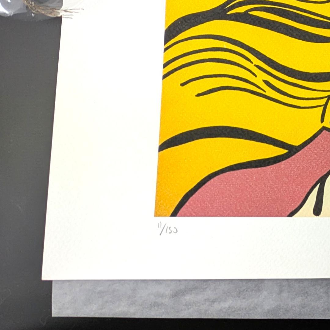 ロイ・リキテンスタイン Crying Girl オフセット複製　COA限定150