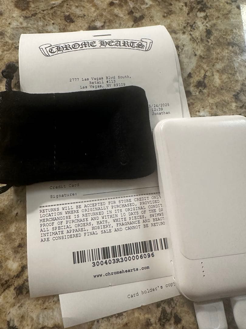 ペーパーチェーン 20インチ　クロムハーツ　新品未使用品